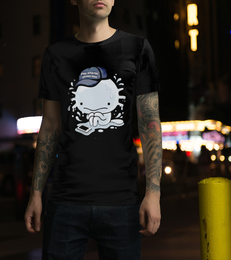 Axolotl Play Smarter Stress Less Hat And Phone T-Shirt