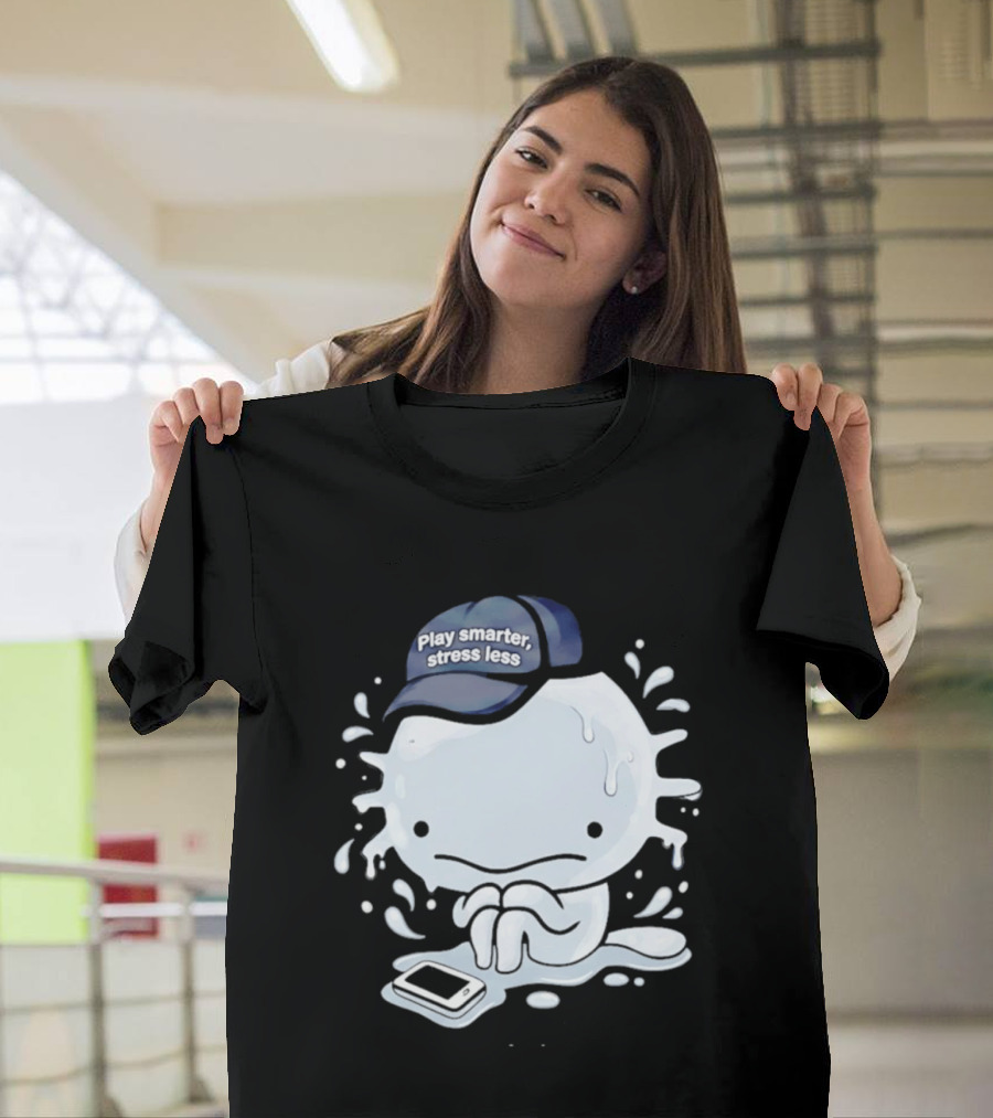 Axolotl Play Smarter Stress Less Hat And Phone T-Shirt