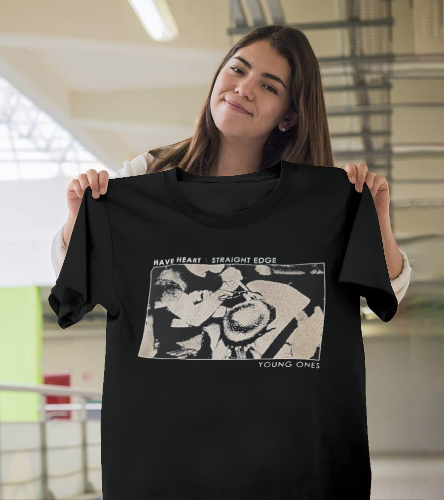 Have Heart Straight Edge Young Ones Vintage Punk Aesthetic T-Shirt