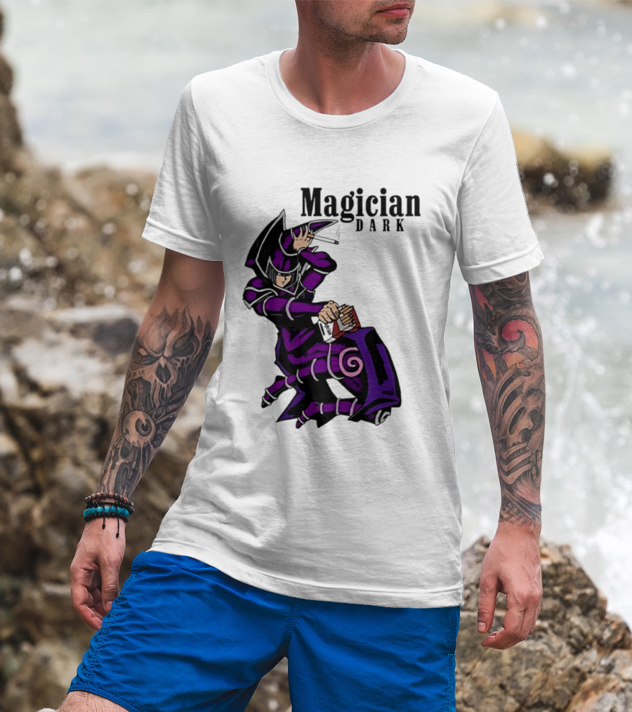 Magician Dark Yu Gi Oh Smoking T-Shirt