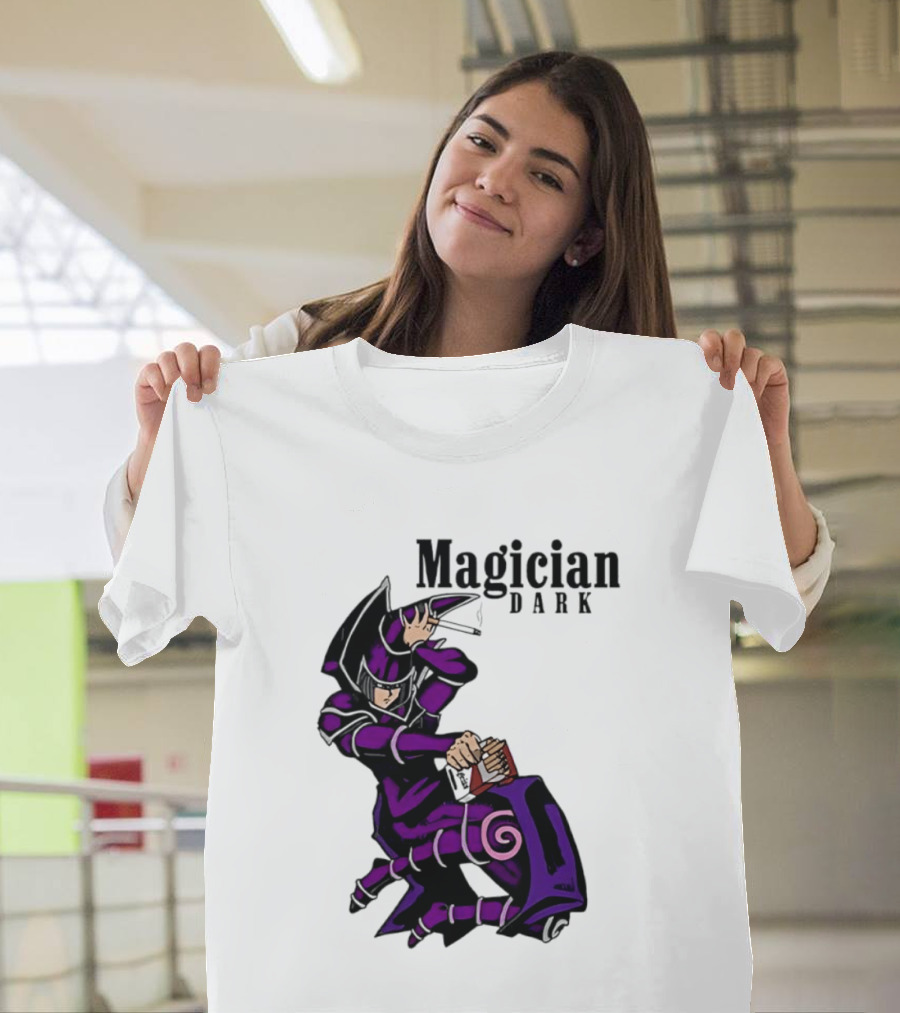 Magician Dark Yu Gi Oh Smoking T-Shirt