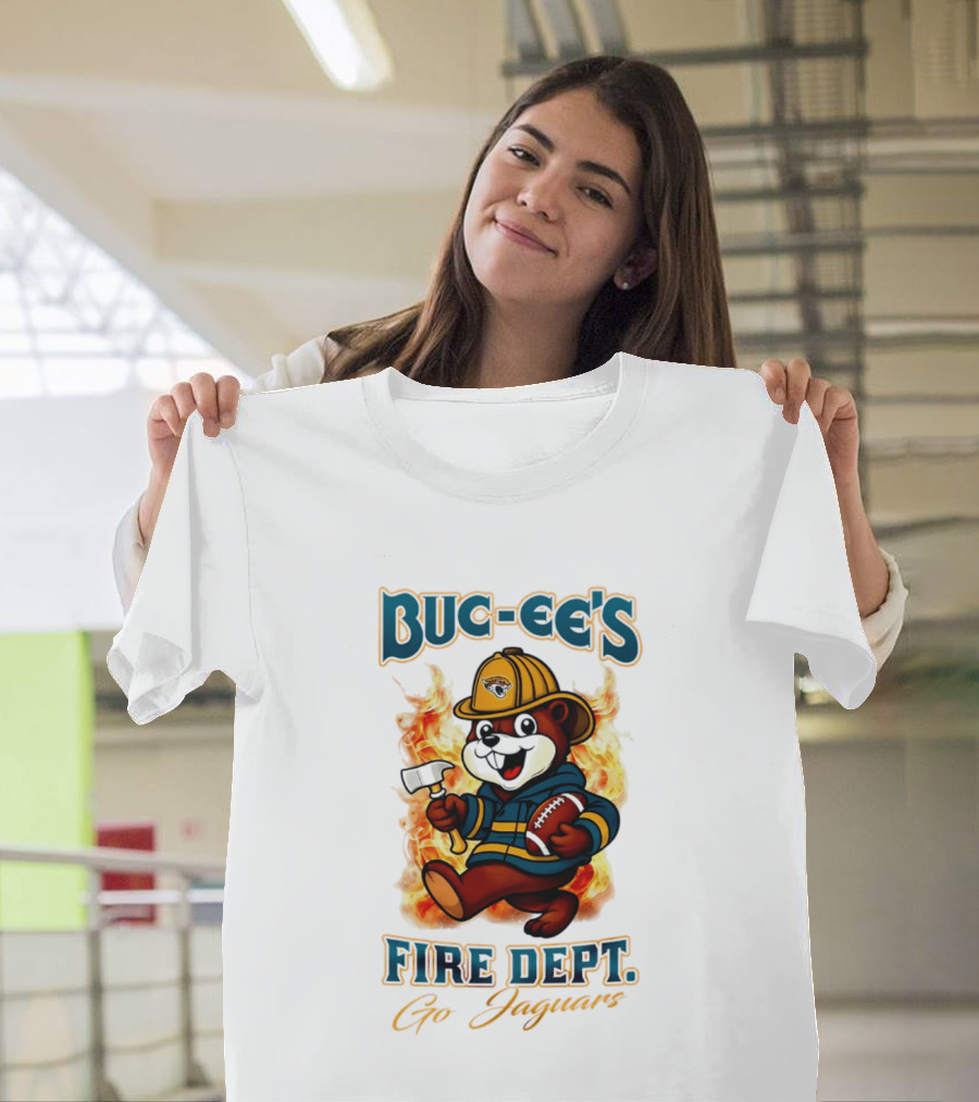 Buc Ee's Fire Dept Jacksonville Jaguars Go Jaguars T-Shirt