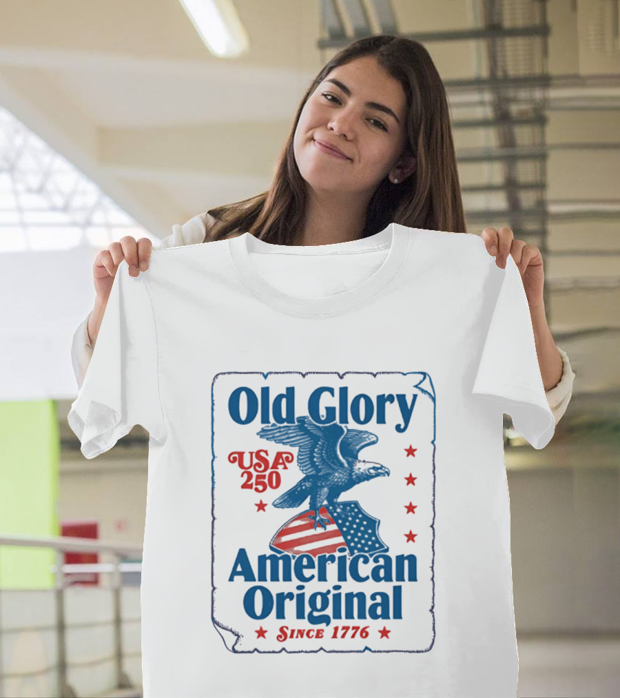 Old Glory USA 250 American Original Eagle Since 1776 T-Shirt