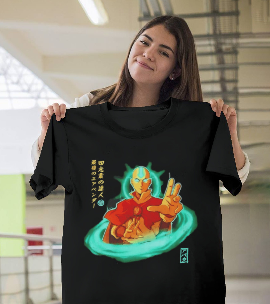 Avatar The Last Airbender Aang Master Of The Four T-Shirt