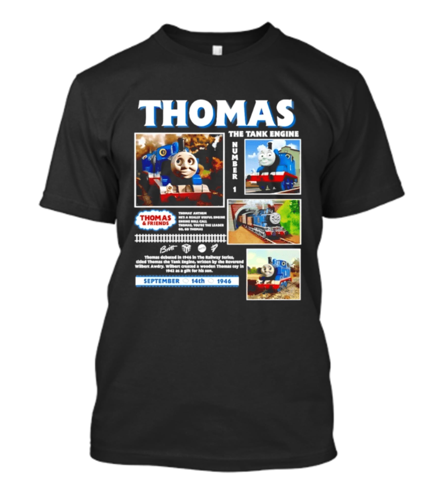 Thomas The Tank Engine Friends Number 1 September 14th 1946 T-Shirt