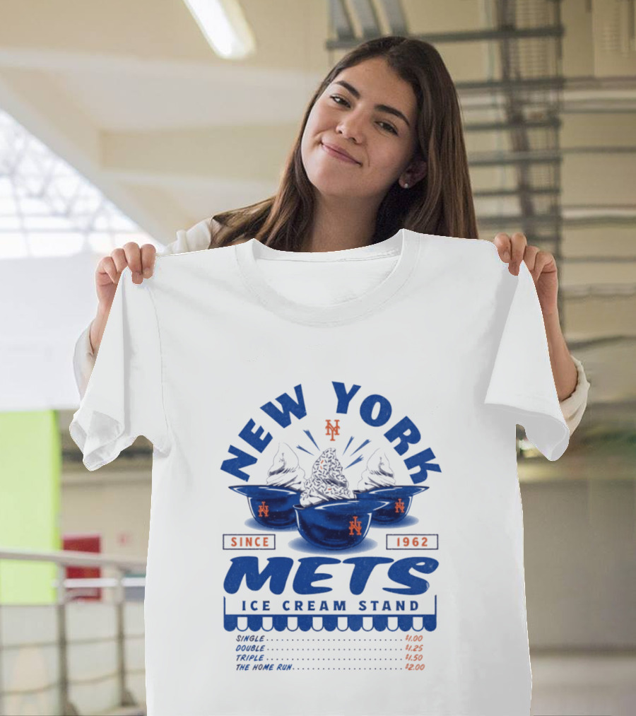 New York Mets Ice Cream Stand Since 1962 T-Shirt