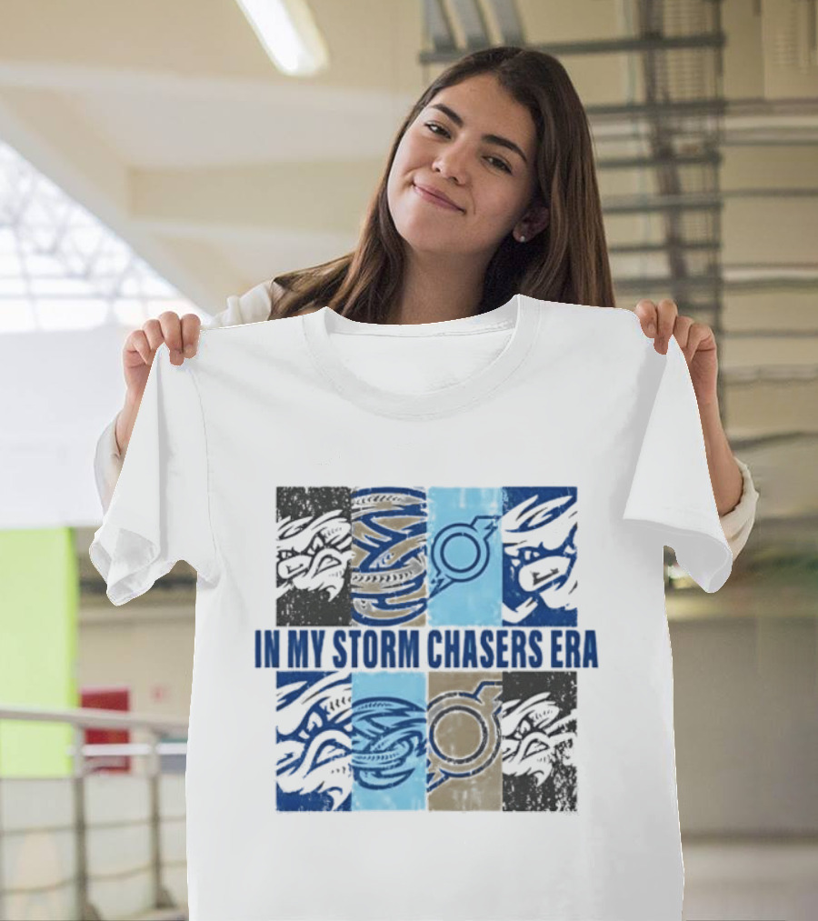 Omaha Storm Chasers In My Storm Chasers Era With Tornado T-Shirt