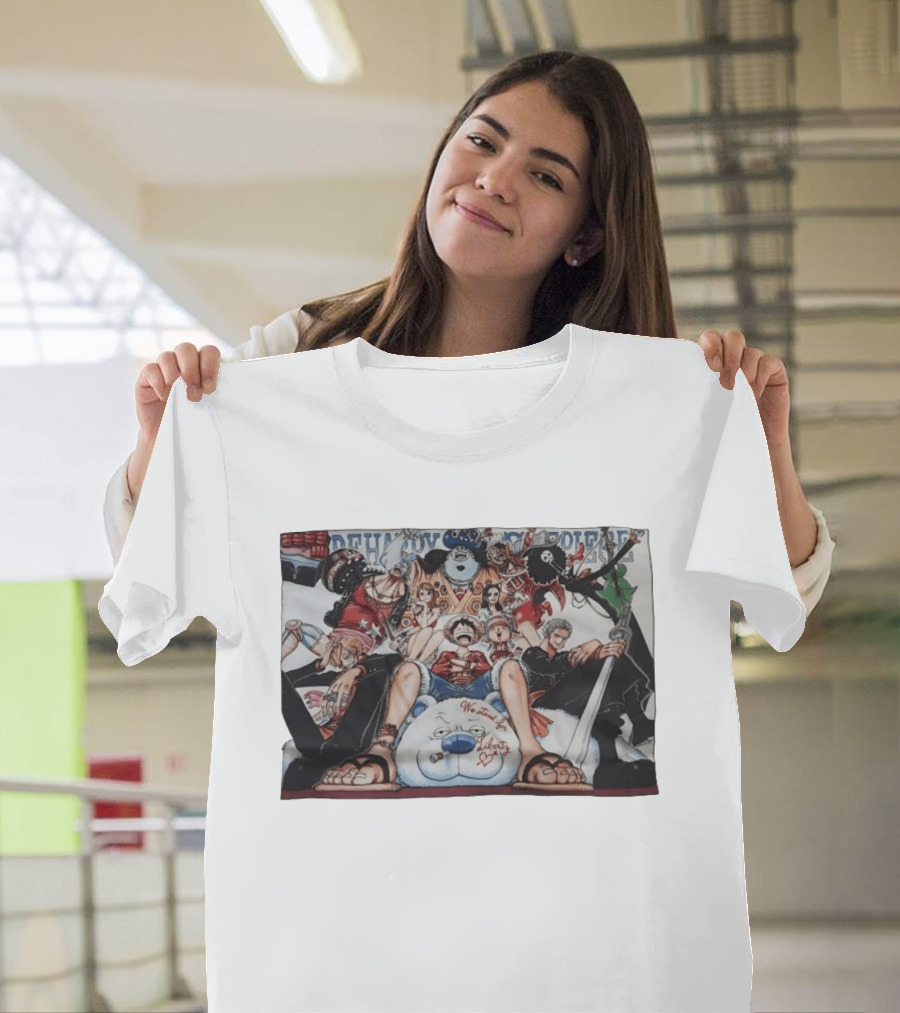 One Piece Straw Hat Crew Declaration Chapter 1060 Adventure T-Shirt