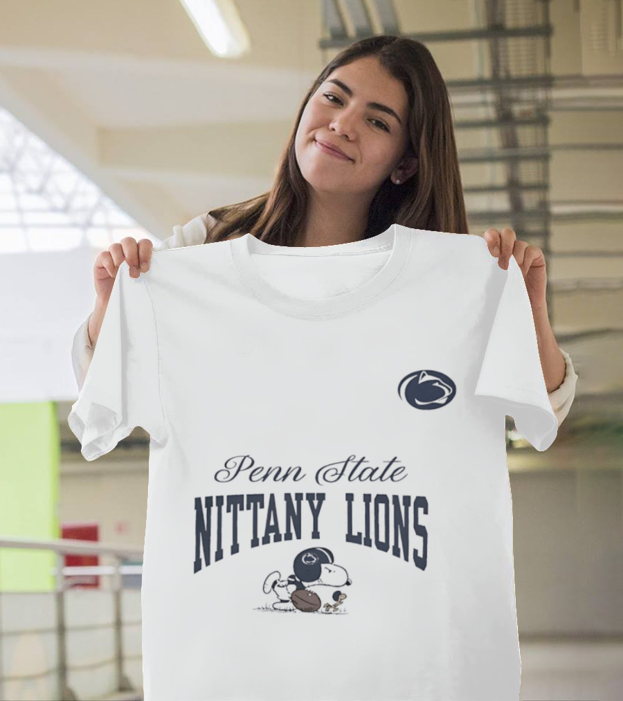 Penn State Nittany Lions Woodstock And Snoopy Forever Not Just When We Win T-Shirt
