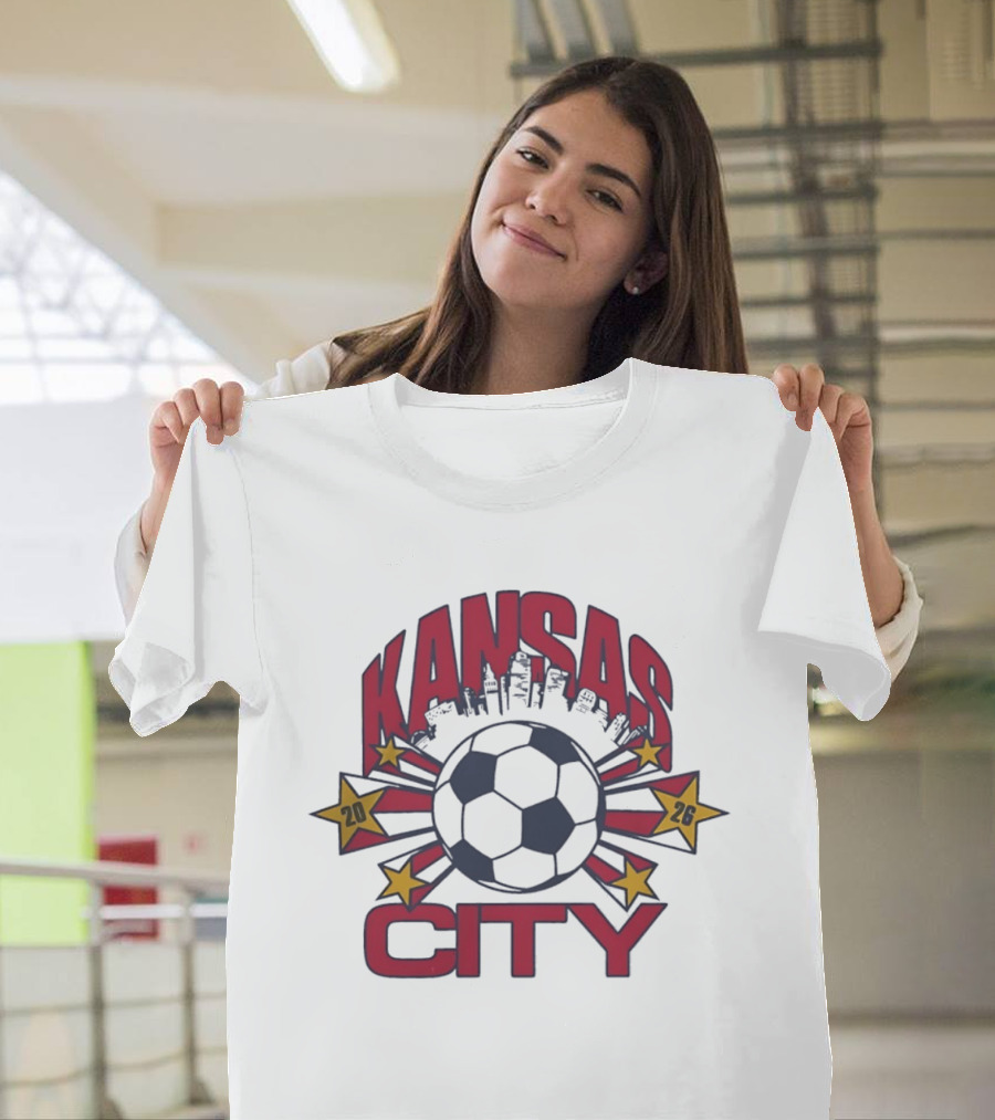 Kansas City 2026 Soccer Skyline Tournament T-Shirt