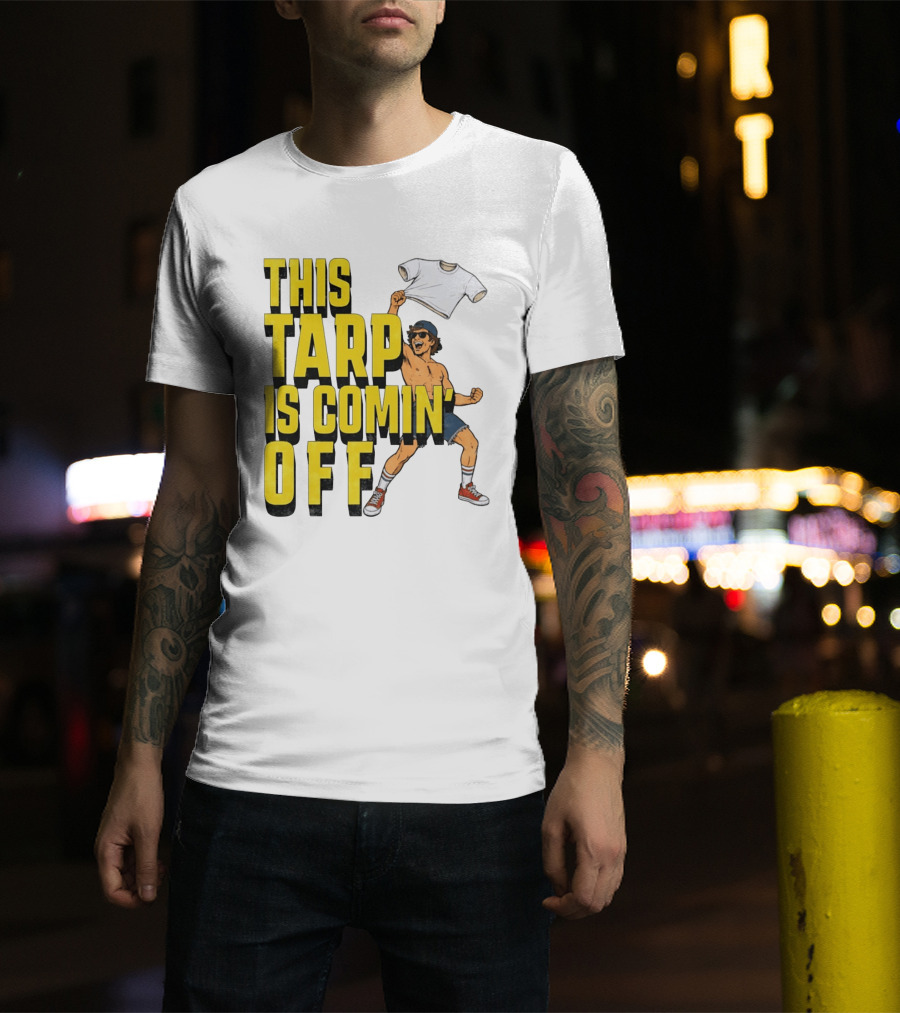 This Tarp Is Comin Off Spud Grown Ups Adam Sandler Kevin James Chris Rock T-Shirt