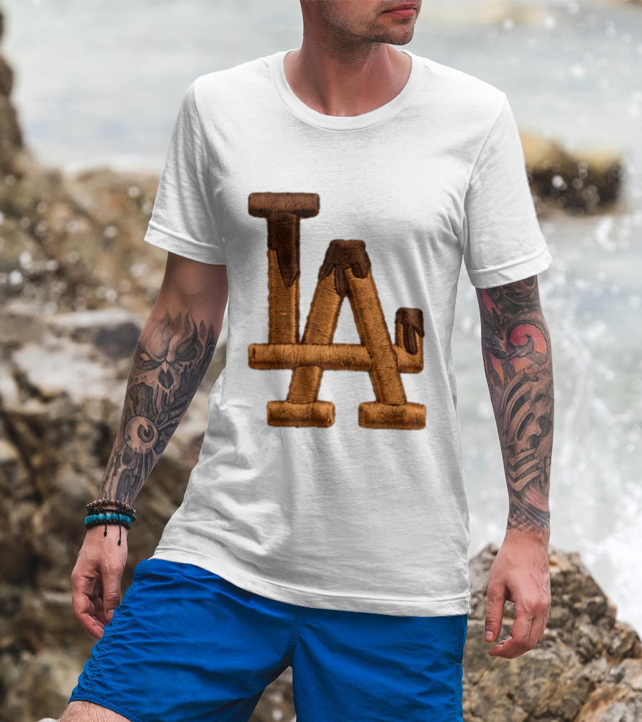 2026 Los Angeles Dodgers Ice Cream Sprinkles LA Baseball Hat T-Shirt
