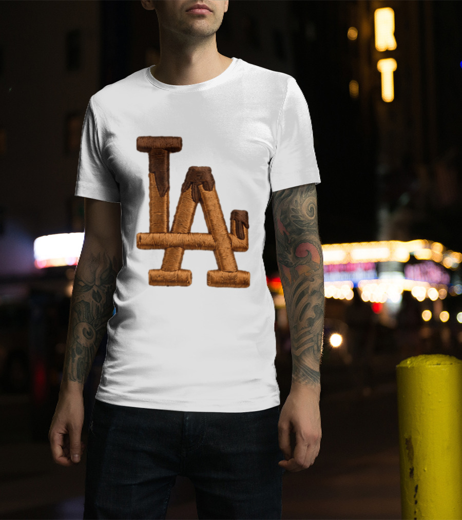2026 Los Angeles Dodgers Ice Cream Sprinkles LA Baseball Hat T-Shirt