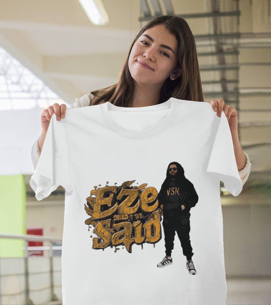 Eze Said Hip Hop Graffiti Style With VSN And Sneakers T-Shirt