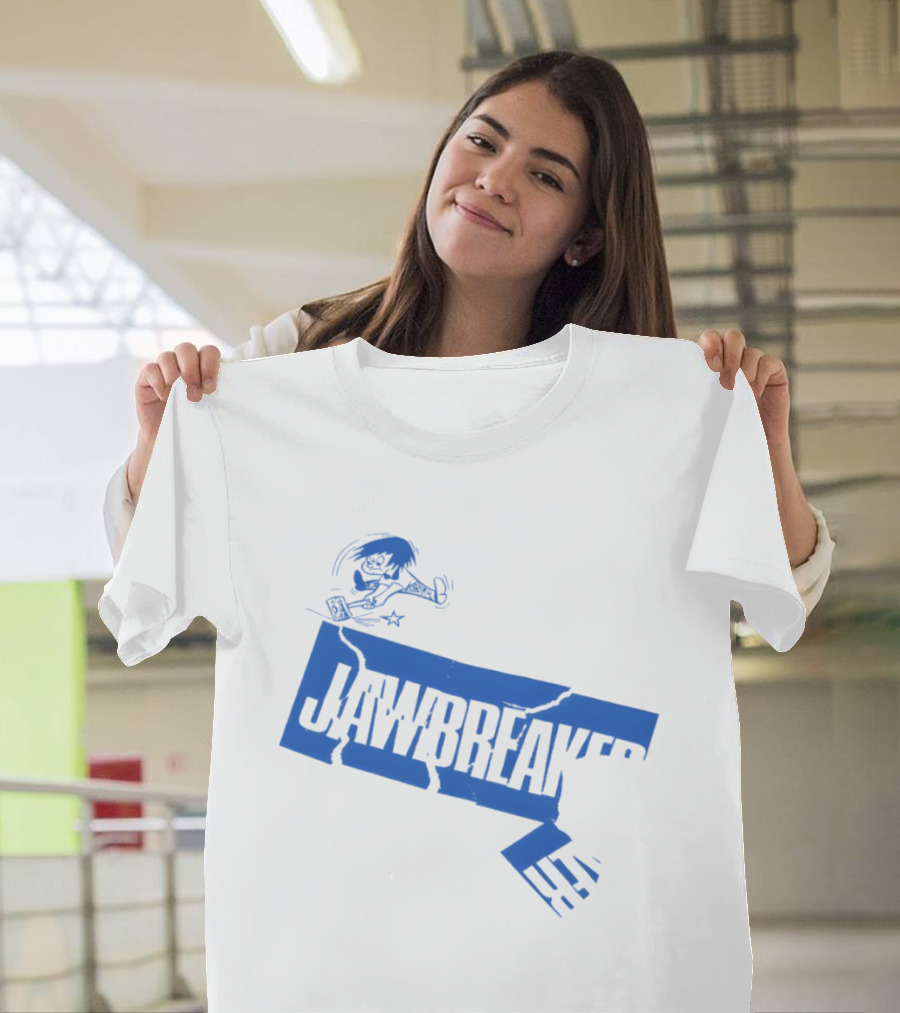 Jawbreaker Punk Rock 1996 Vintage Wrestling Iconic Blue T-Shirt