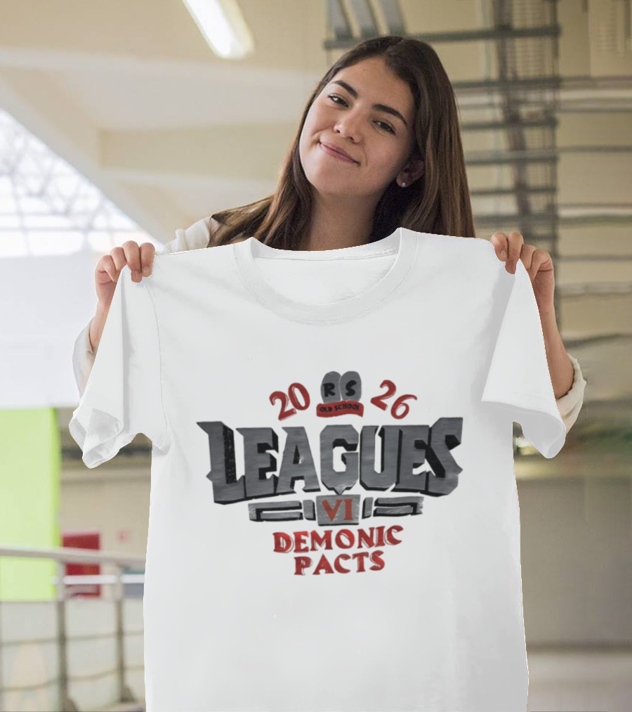 Old School RuneScape 2026 Leagues VI Demonic Pacts T-Shirt