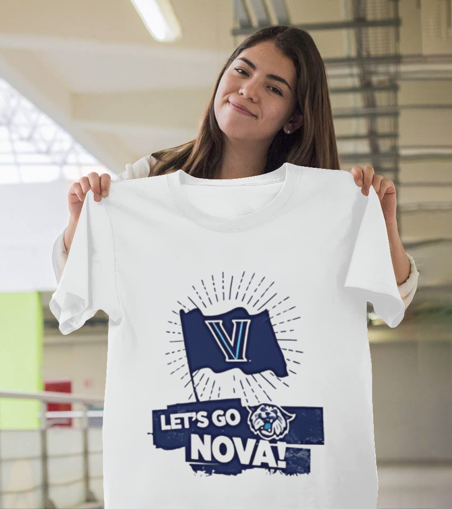 Villanova Wildcats Let’s Go Nova T-Shirt