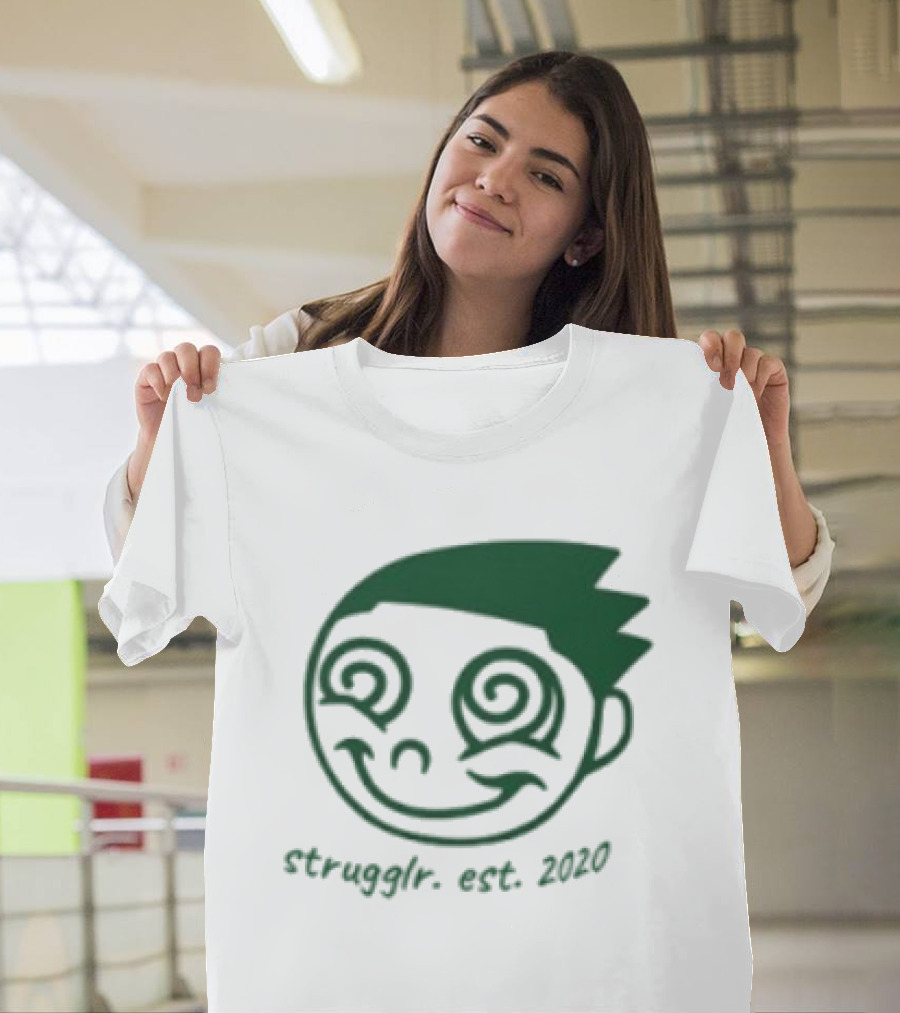 Struggling Together Est 2023 Spiral Eyes Face T-Shirt