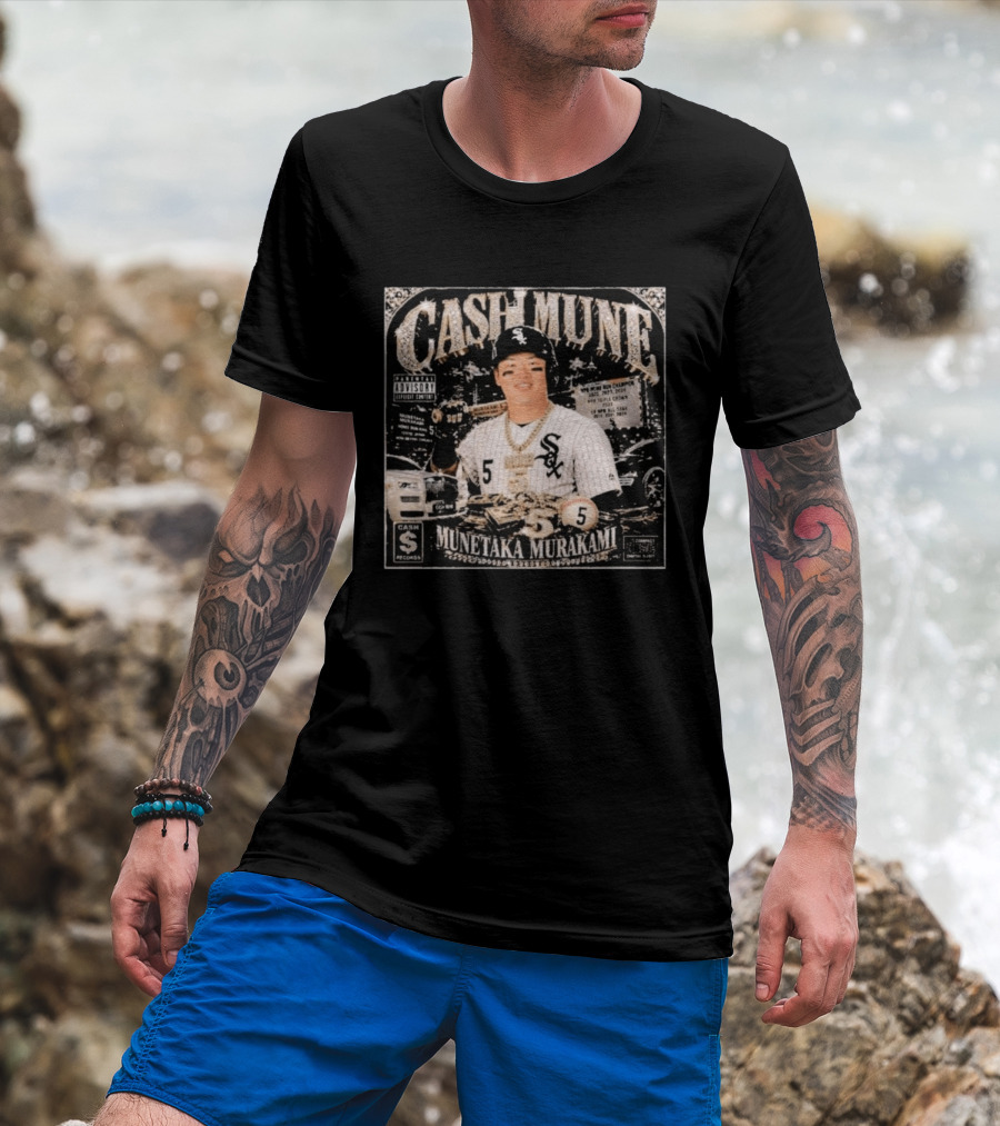 Cash Mune Munetaka Murakami Chicago White Sox Champion Baseball Player T-Shirt
