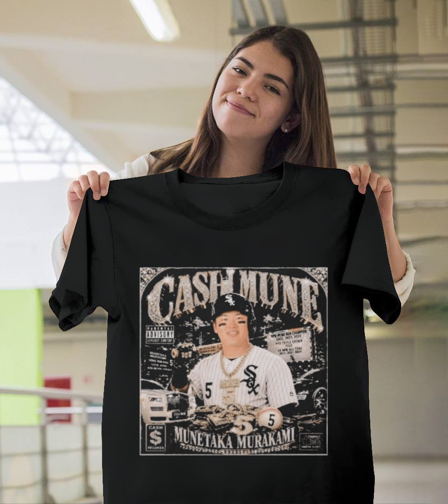 Cash Mune Munetaka Murakami Chicago White Sox Champion Baseball Player T-Shirt