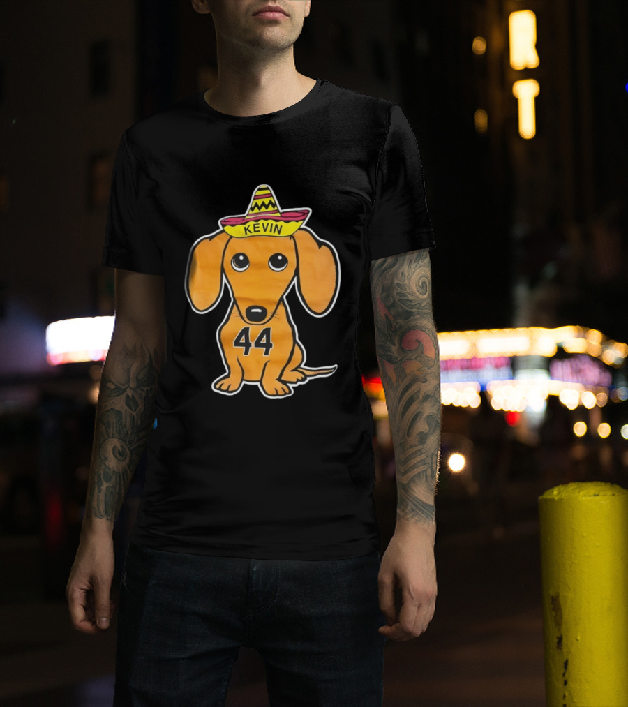 Cinco De Mayo Wiener Dog Kevin Sombrero 44 T-Shirt