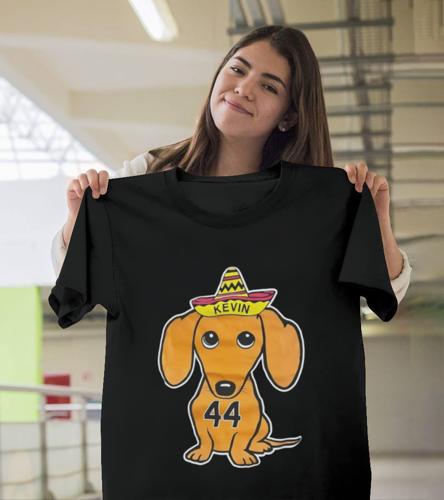 Cinco De Mayo Wiener Dog Kevin Sombrero 44 T-Shirt