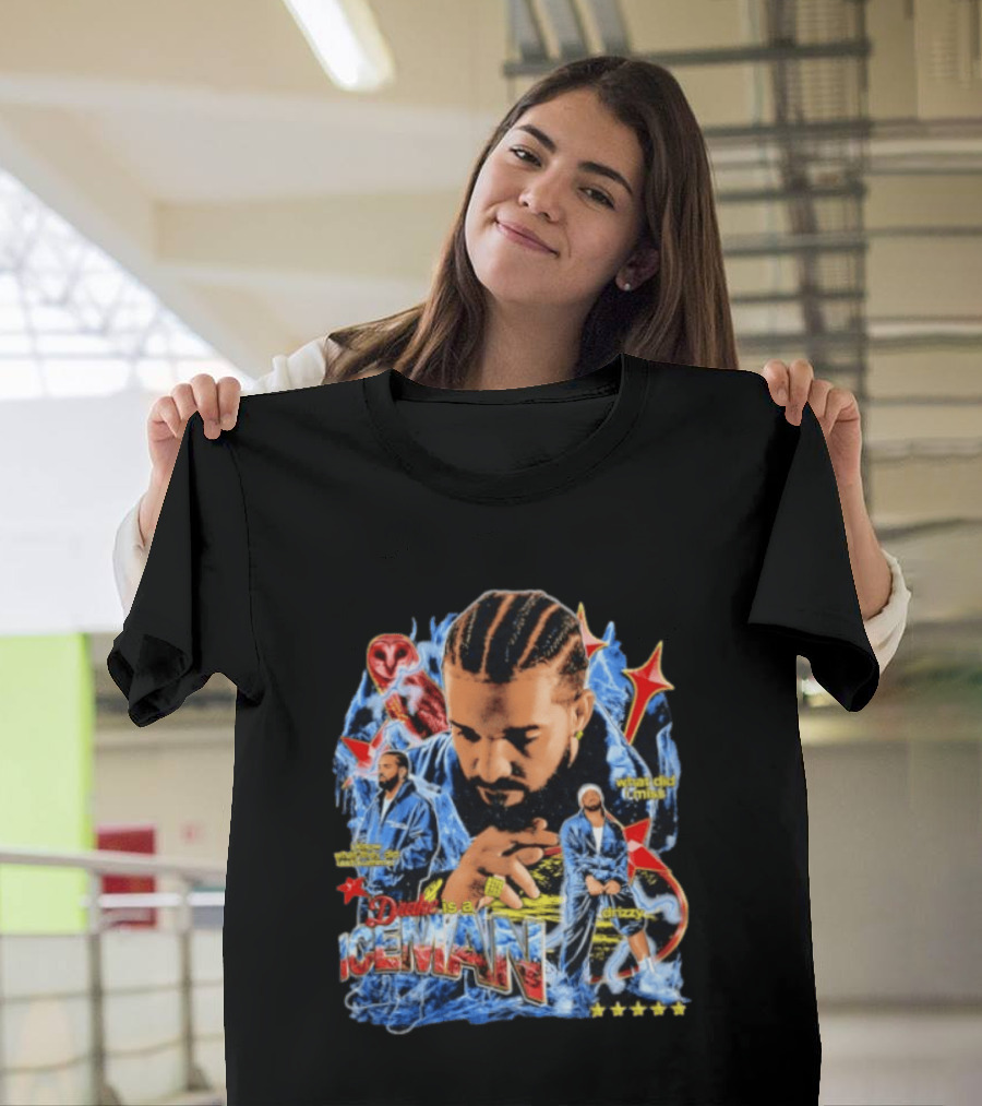 Drake Is A Iceman What Did I Miss Drizzy Music Style Star T-Shirt