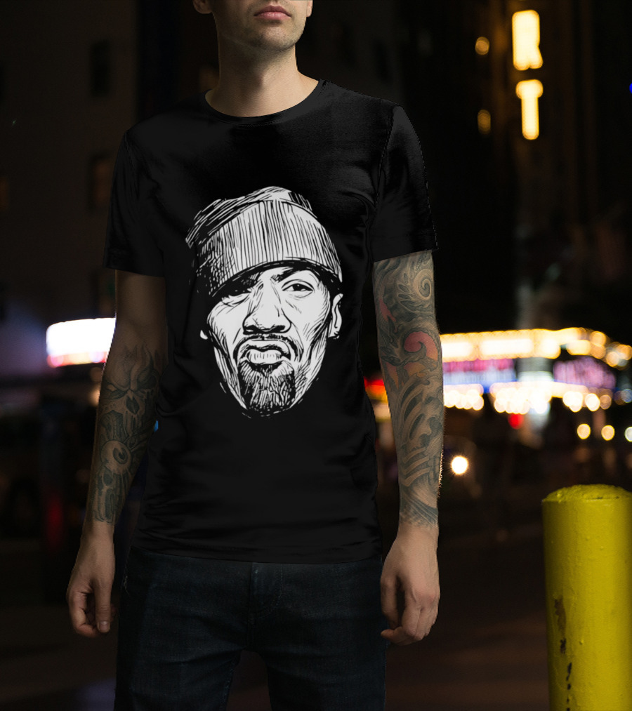 Redman Hip Hop Big Face Beanie Expression T-Shirt
