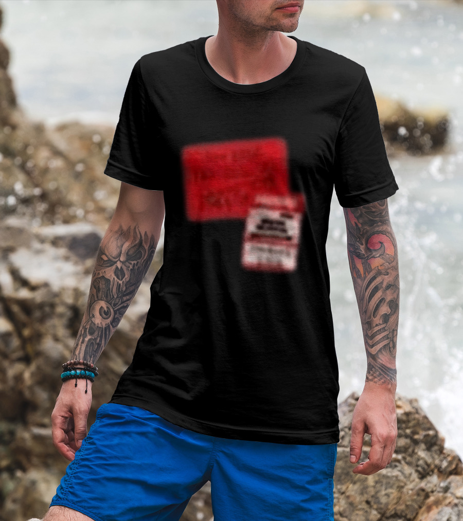 Revealed Clothing Hardwell Sticker Tour 2026 Red Visions T-Shirt