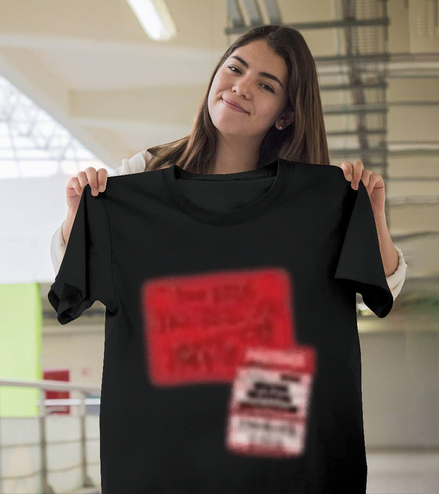Revealed Clothing Hardwell Sticker Tour 2026 Red Visions T-Shirt