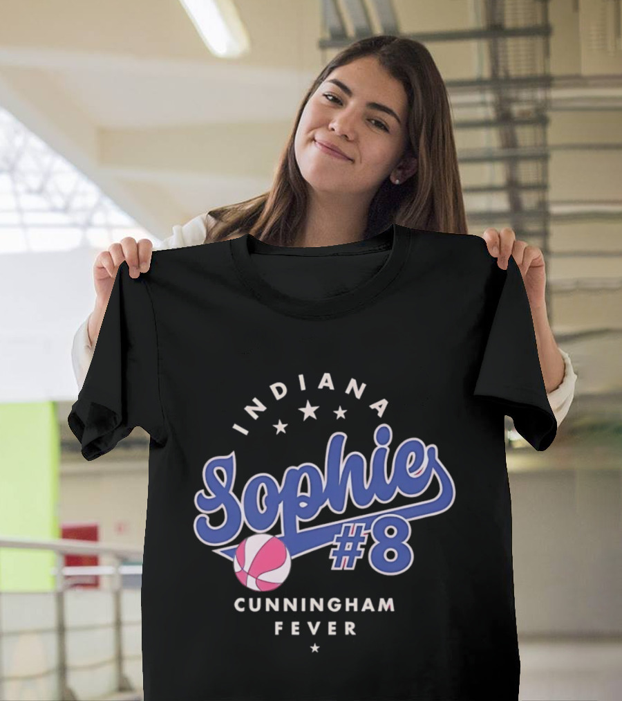 Indiana Fever Sophies 8 Cunningham Fever T-Shirt