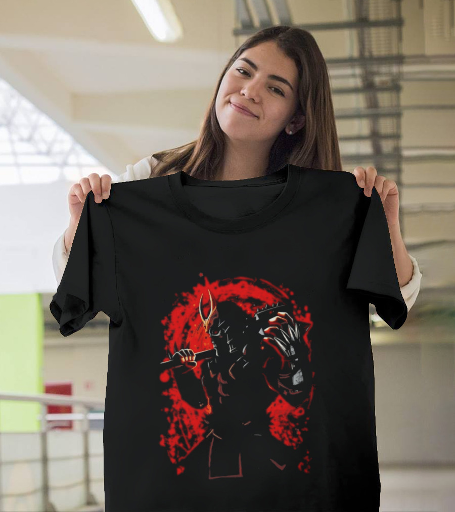 Shao Kahn Mortal Kombat Emperor Of Outworld Warrior Red T-Shirt