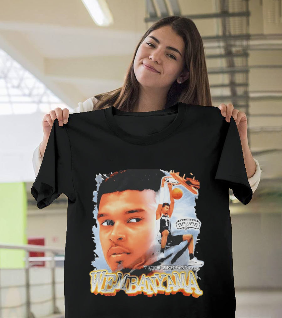 Victor Wembanyama San Antonio Spurs Basketball 2026 T-Shirt