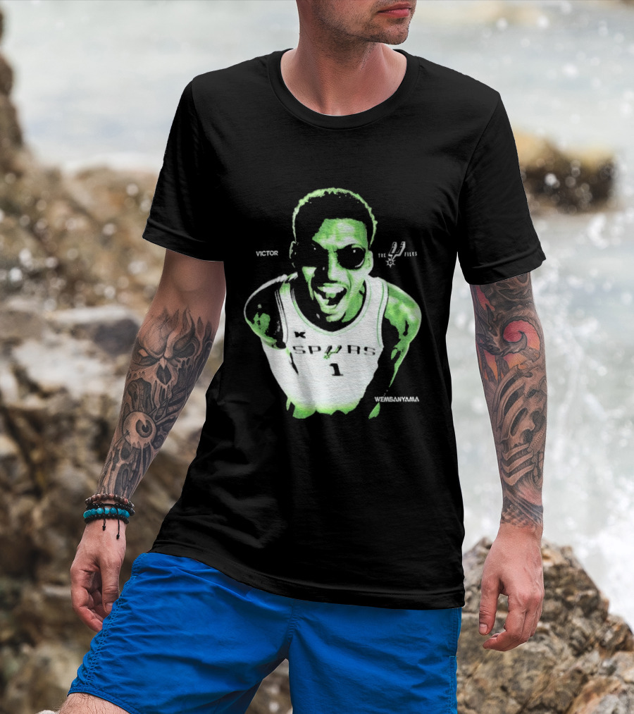 Victor Wembanyama Wemby Alien Spurs NBA 1 T-Shirt