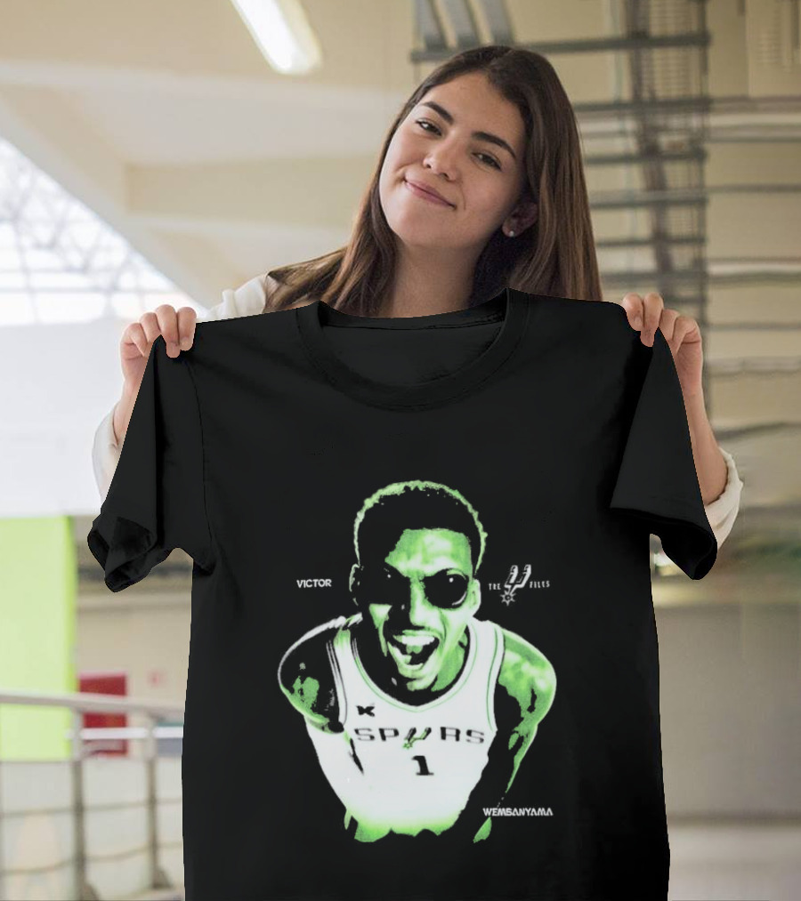 Victor Wembanyama Wemby Alien Spurs NBA 1 T-Shirt