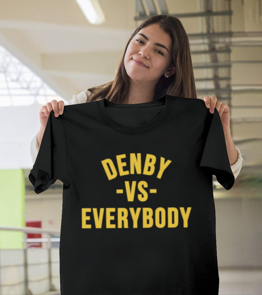 Denby Vs. Everybody Bold Yellow T-Shirt