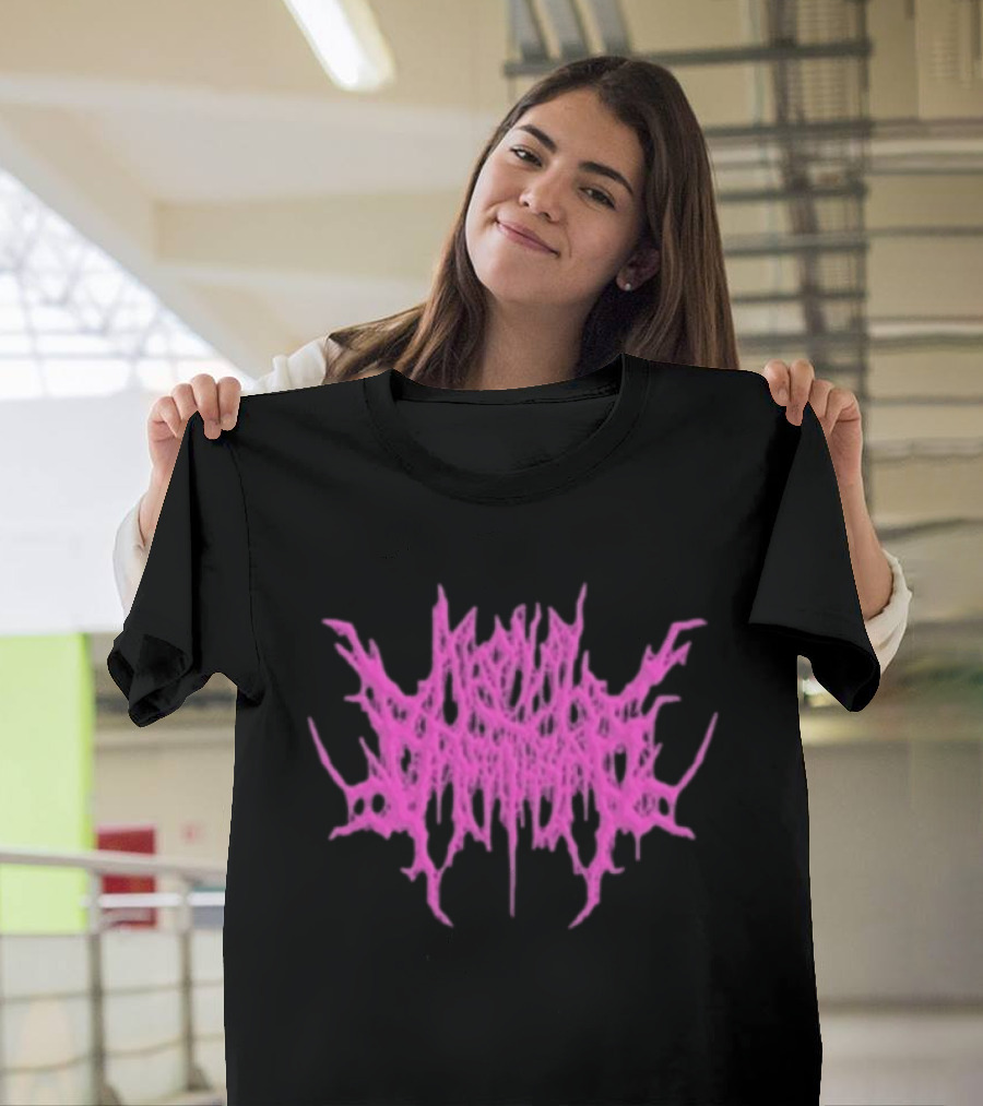 Reality Fade Agonal Breathing Pink Distorted T-Shirt
