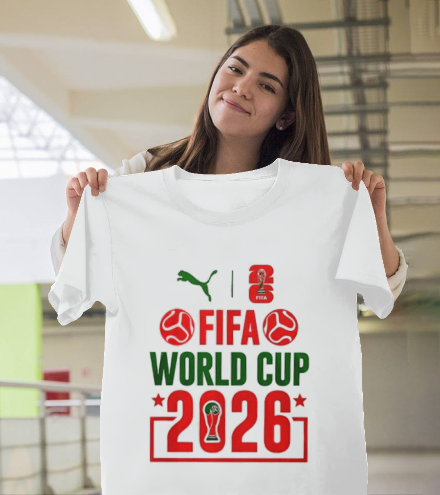 San Francisco 49ers X Goku Dragon Ball Z NFL Collaboration Puma FIFA World Cup 2026 T-Shirt