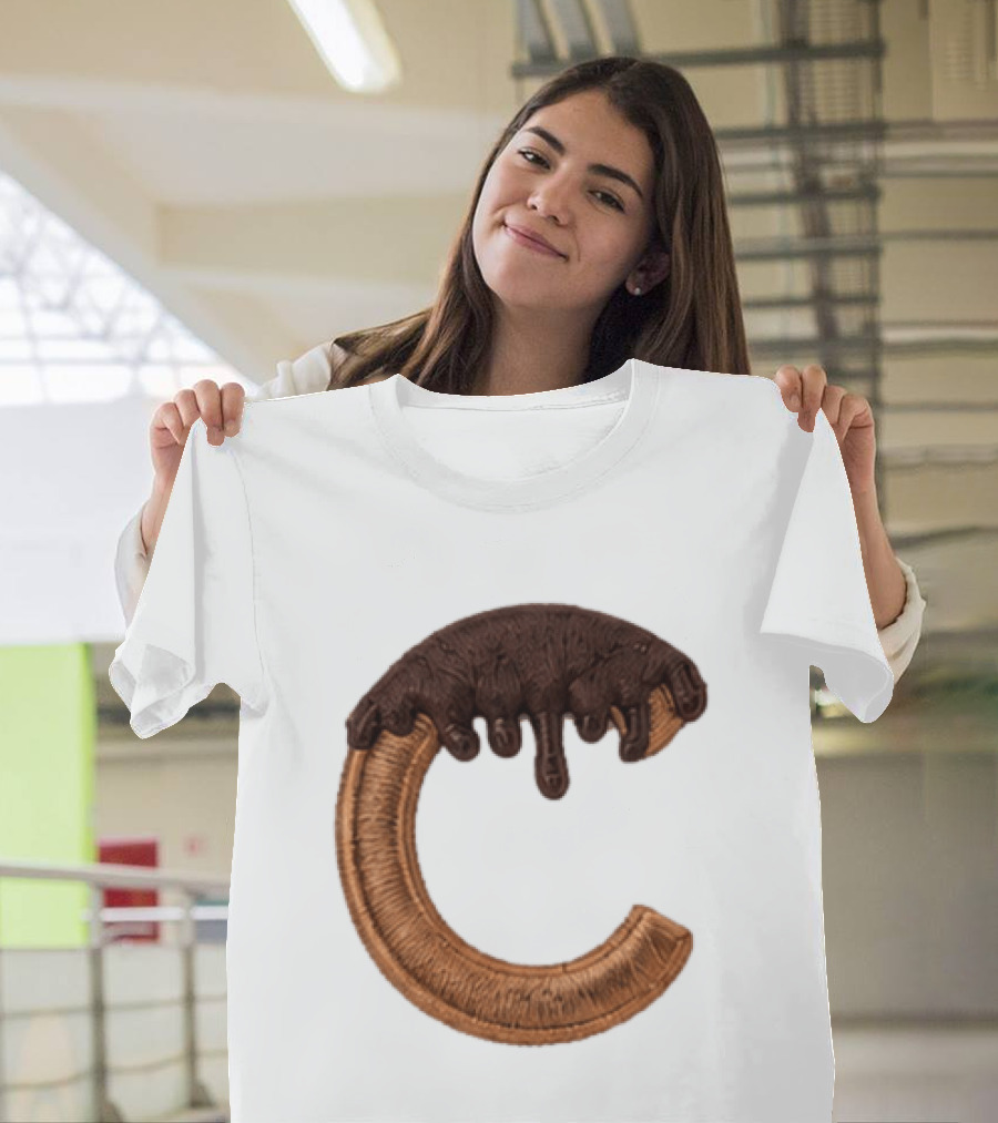 2026 Cubs Chocolate Dipped C Embroidery T-Shirt