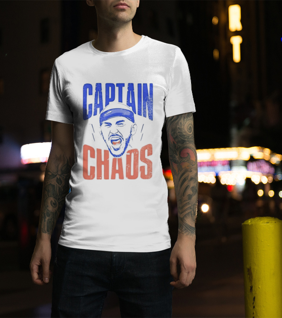 Alex Caruso Captain Chaos OKC Thunder NBA Basketball T-Shirt