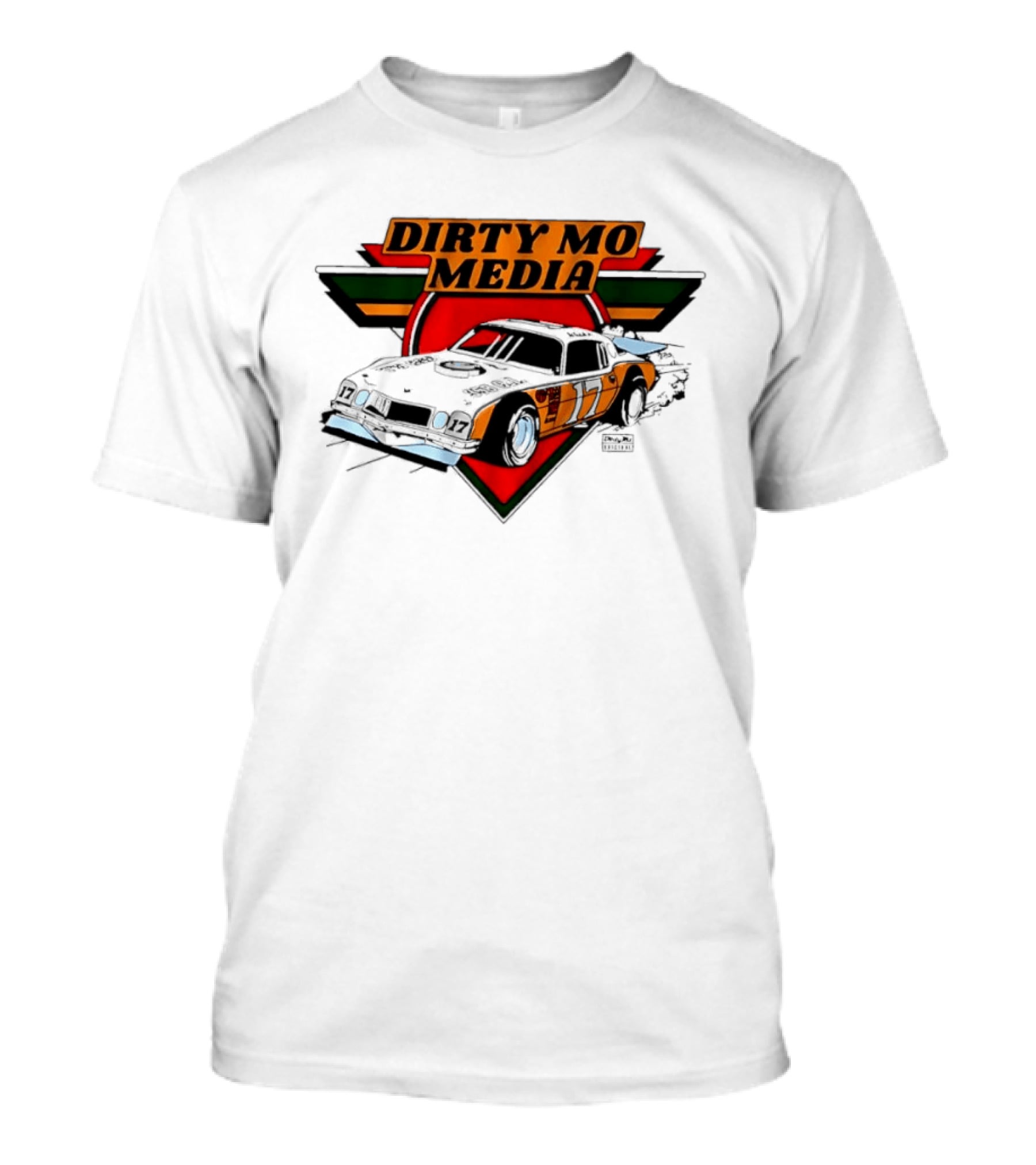 Dirty Mo Media NASCAR Stock Car Dale Earnhardt Jr. Original 17 350 CI T-Shirt