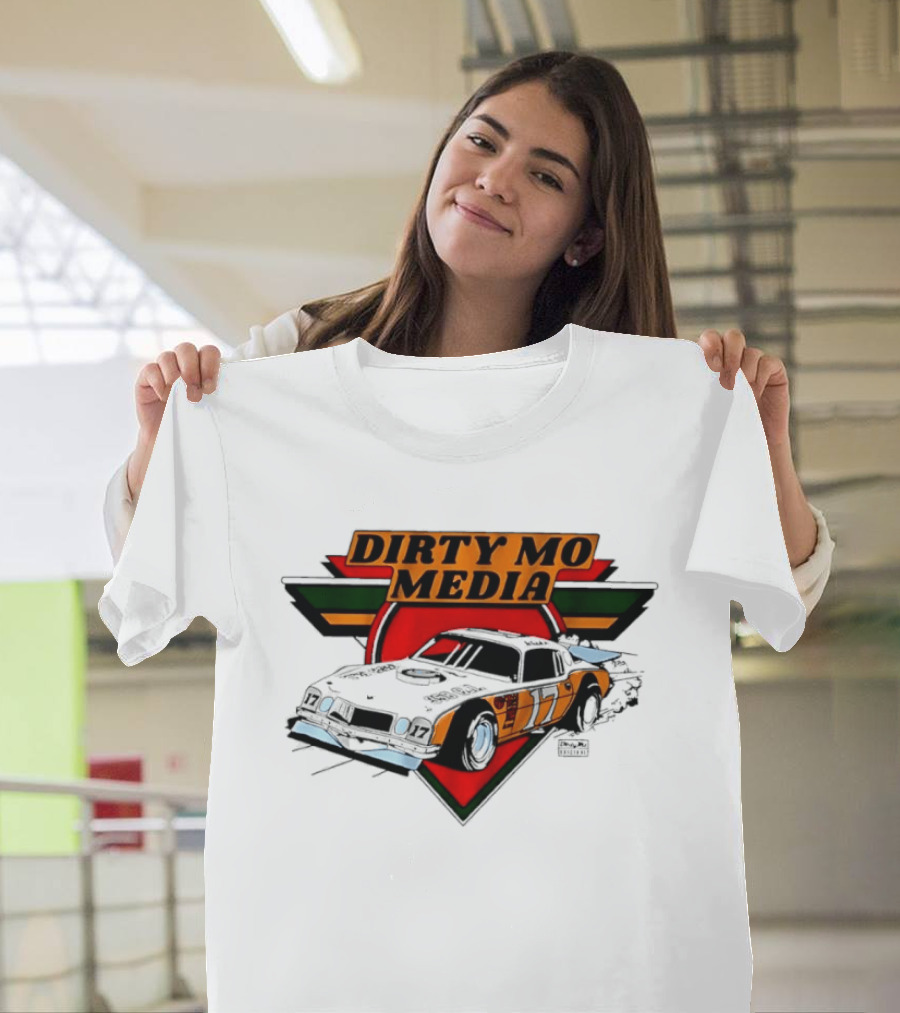 Dirty Mo Media NASCAR Stock Car Dale Earnhardt Jr. Original 17 350 CI T-Shirt