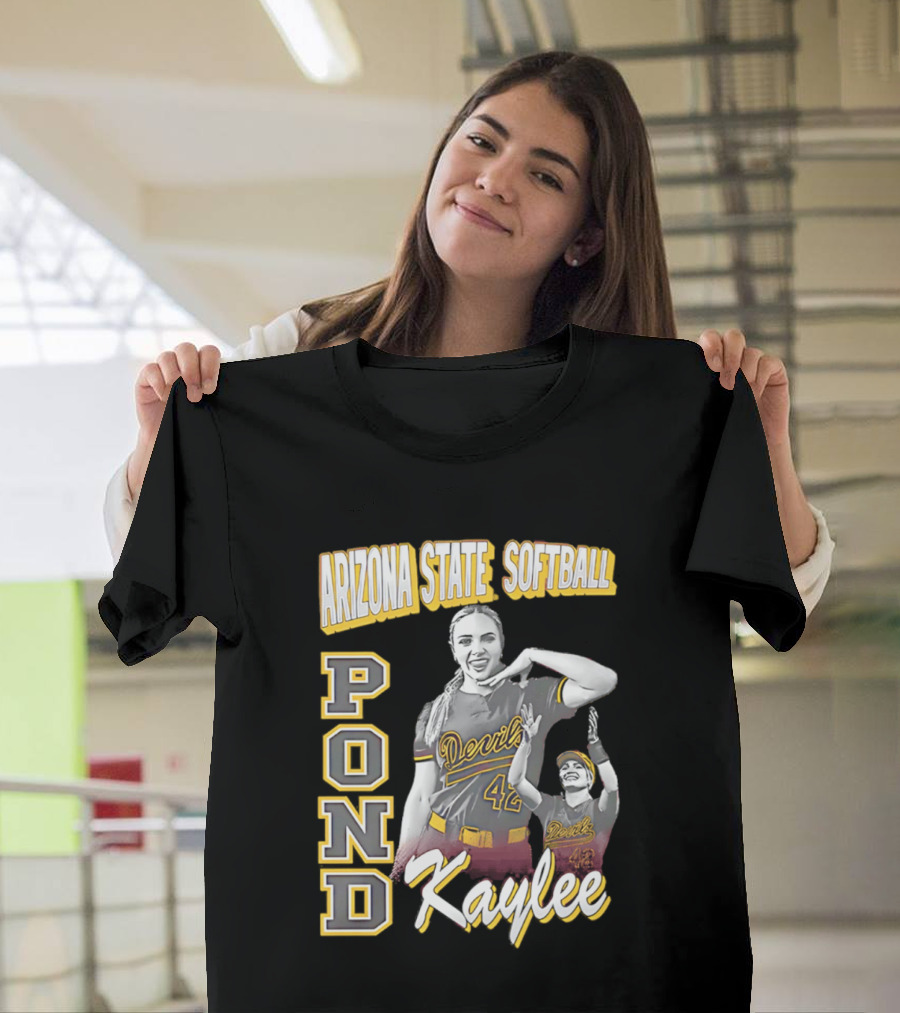 Arizona State Softball Kaylee Pond Devils 42 T-Shirt
