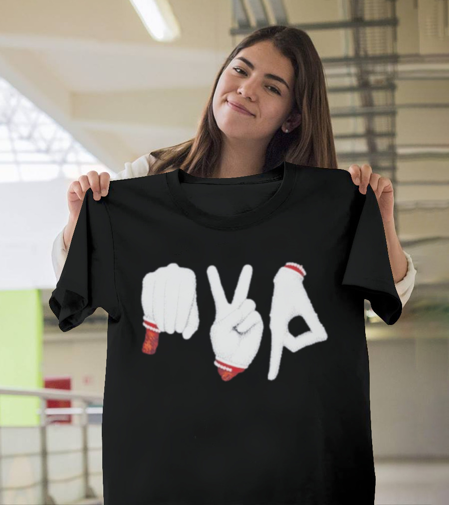 OKC Thunder Shai Gilgeous Alexander SGA MVP Hand Gesture T-Shirt