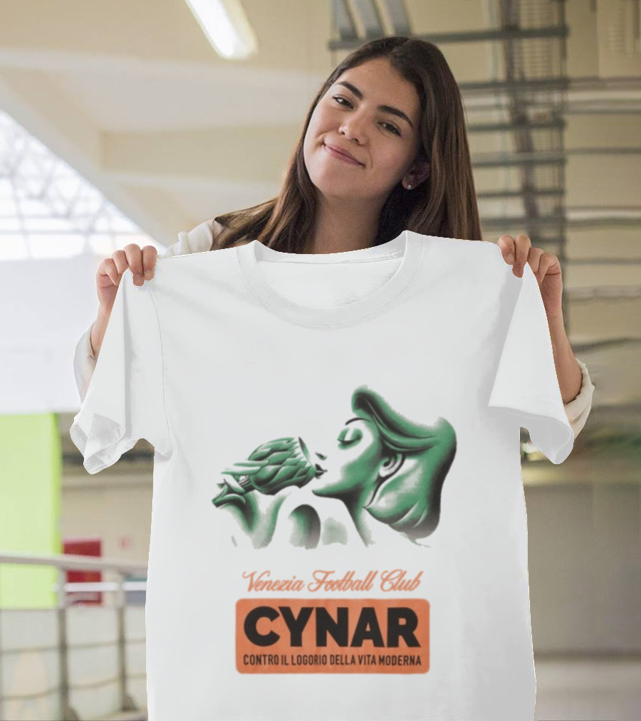 Venezia Football Club Cynar Contro Il Logorio Della Vita Moderna Artichoke Head T-Shirt