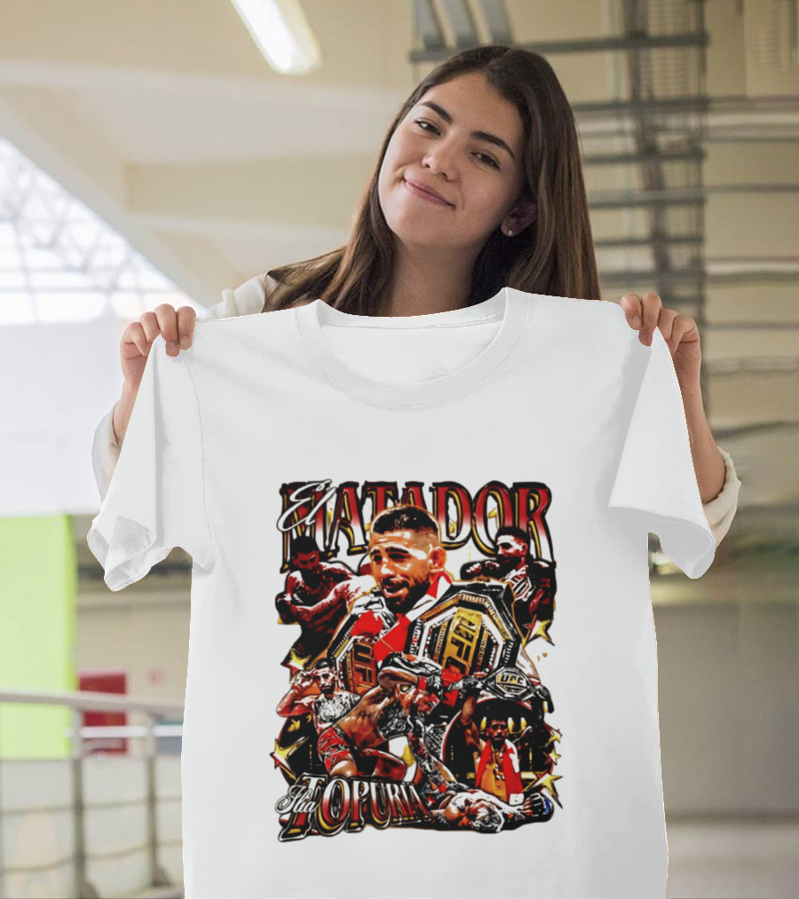 El Matador Ilia Topuria UFC Champion Fighter T-Shirt