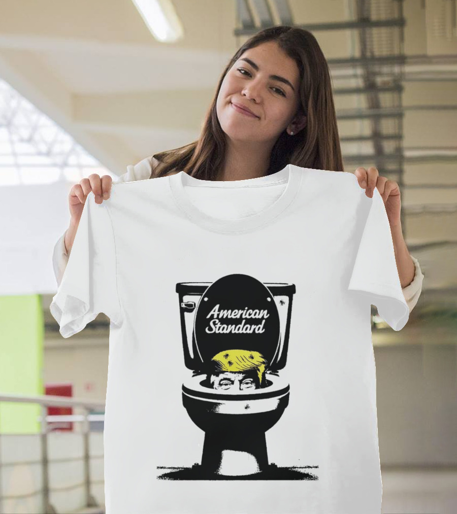 American Standard Donald Trump Toilet Humor T-Shirt