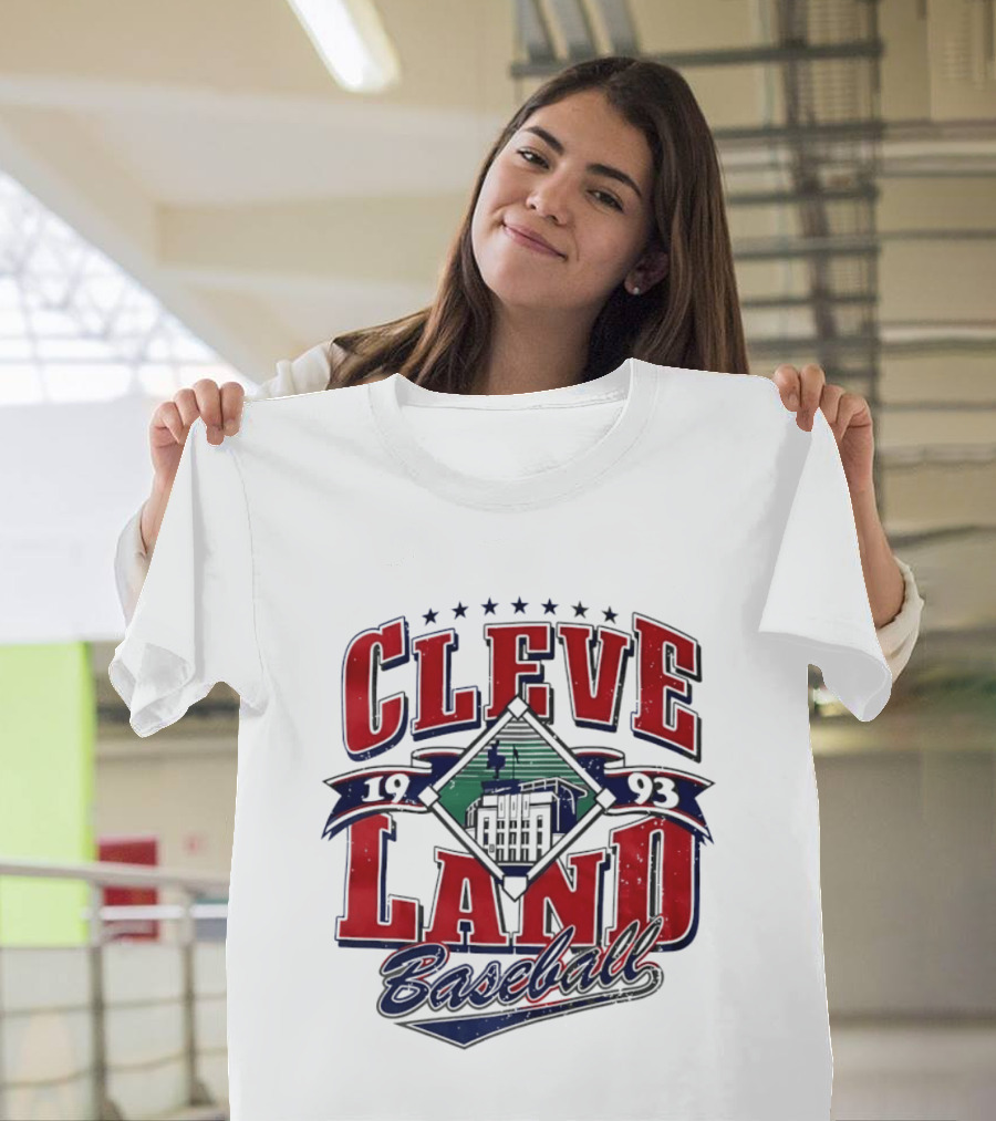 Cleve Land 1993 Baseball Vintage Collectible T-Shirt