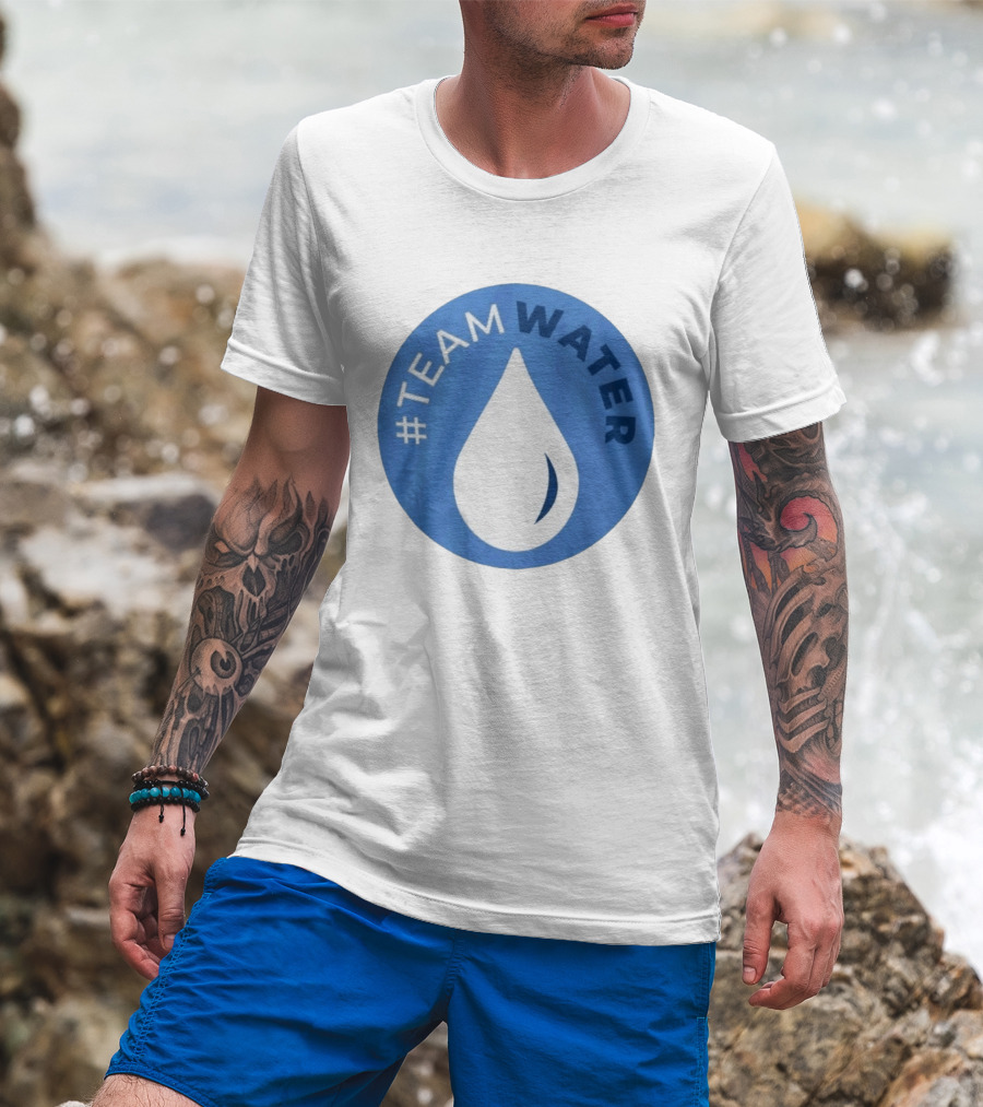 #TeamWater Fundraiser Mrbeast Robert Launch T-Shirt