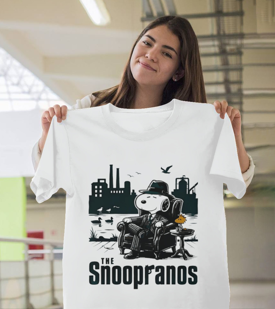 The Snoopranos Snoopy Woodstock Peanuts Mafia T-Shirt